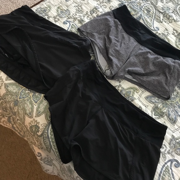 lululemon athletica Pants - Lululemon speed shorts (long) and run skirt lululemon athletica Pants - Lululemon speed shorts (long) and run skirt
